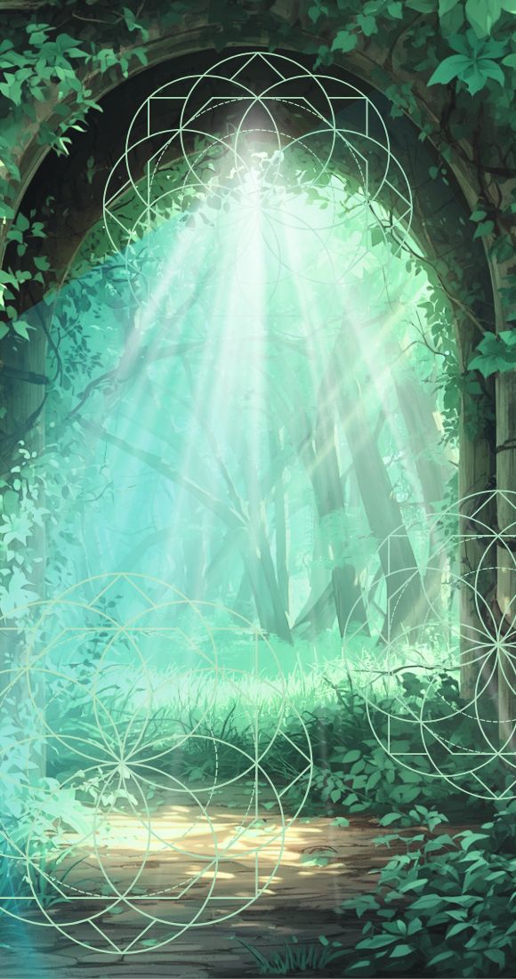 Academy Gate with Sacred Geometry